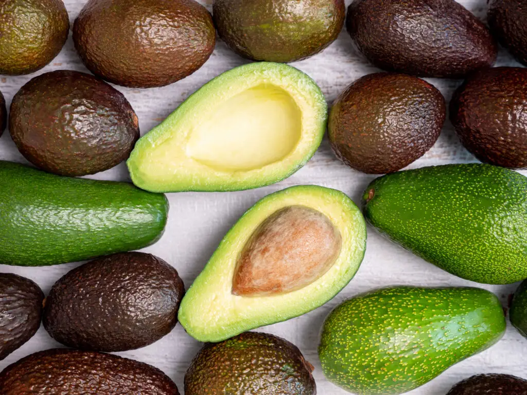 Avocado, a nutrient-rich fruit, is high in healthy fats and supports hormone balance and heart health.